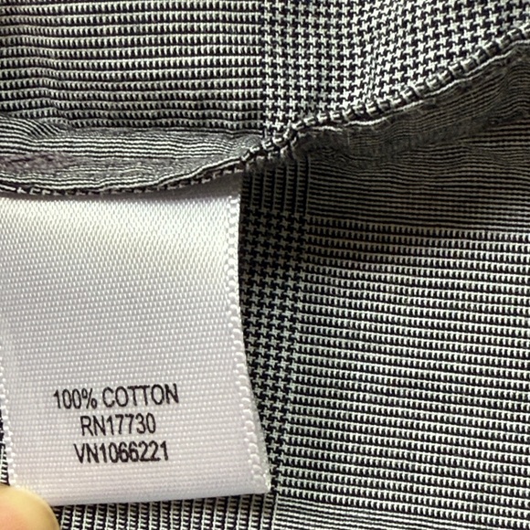 Merona Slate Ruffle Button-Up Blouse - Picture 8 of 8